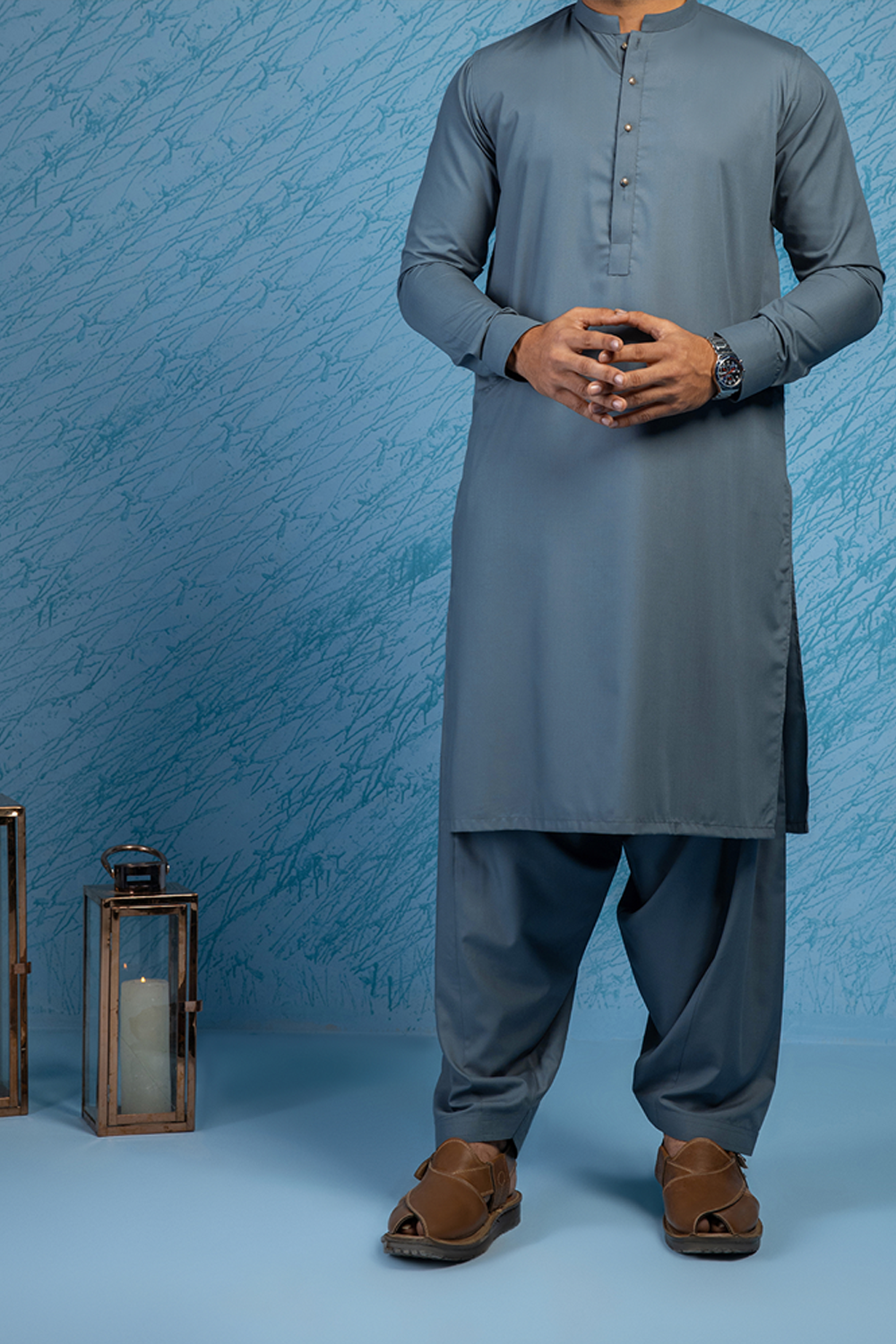 Button 2024 design kameez