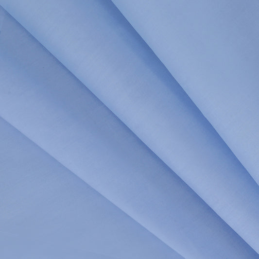 Snowfall  Premium Cotton - Light Blue