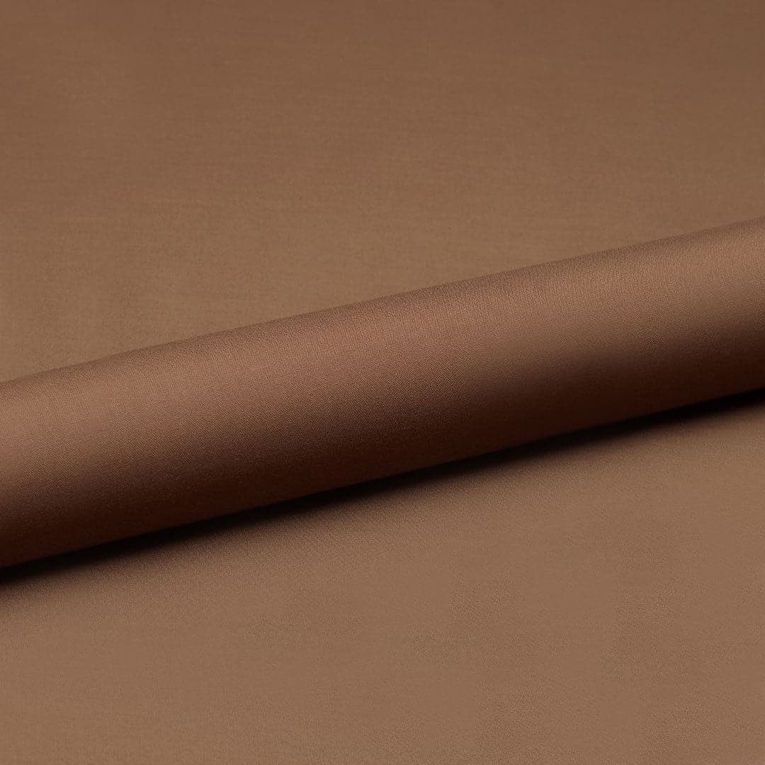 Noorani Atal Soft Brown - Blended Unstitched Fabric