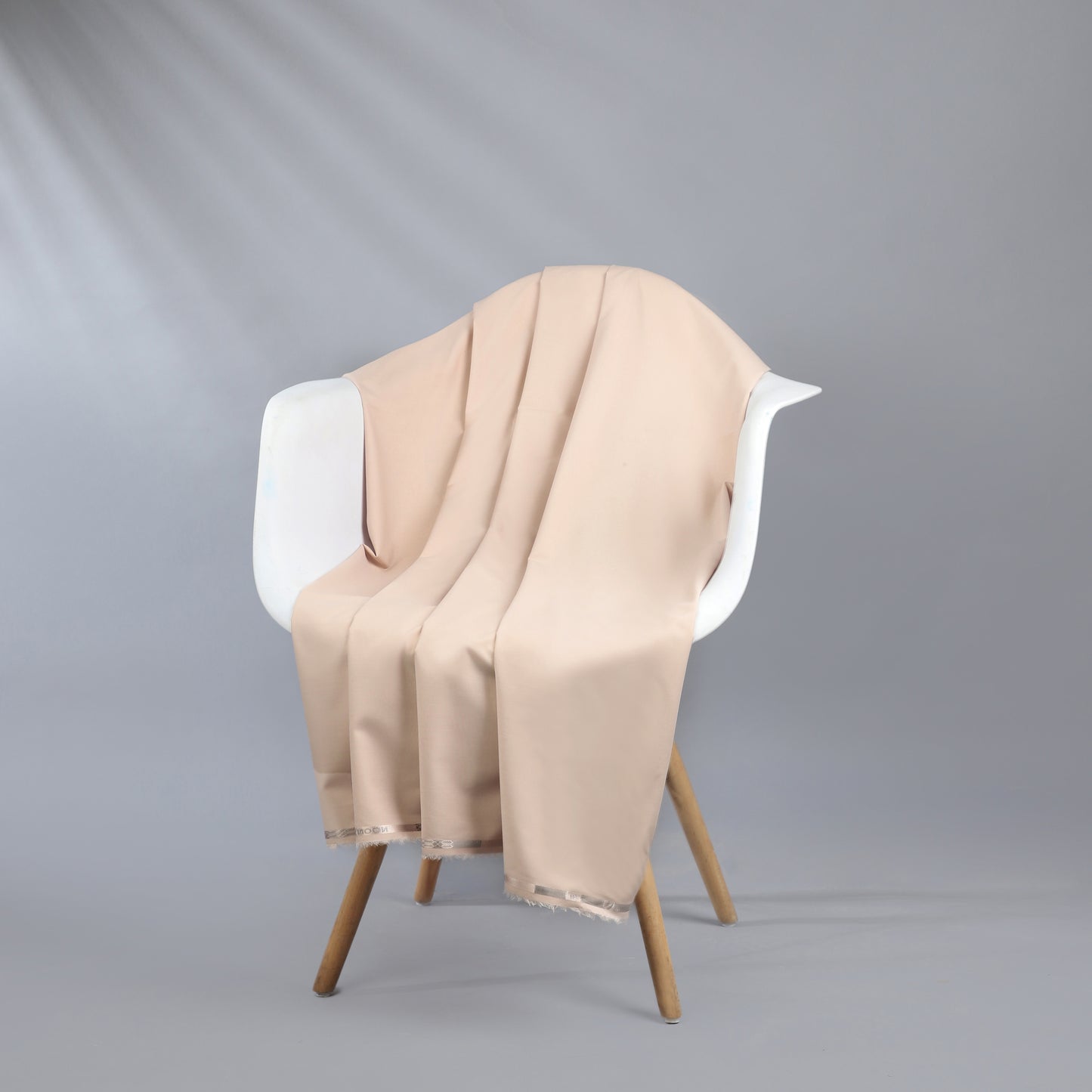 Al Maknoon Peach- Men Blended Unstitched Fabric