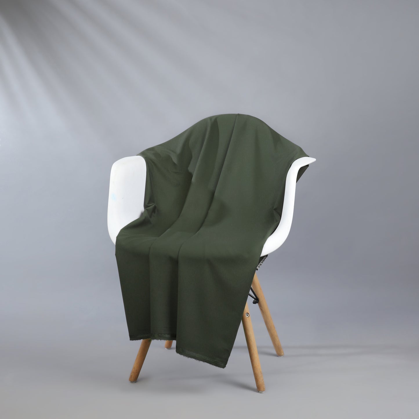 Al Maknoon Green Forest- Men Blended Unstitched Fabric