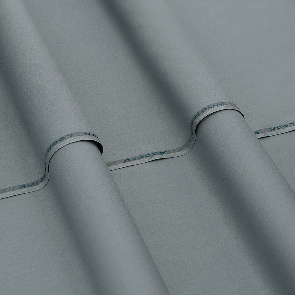 Comfy Accord Light Gray - Men Blended Unstitched Fabric Accord