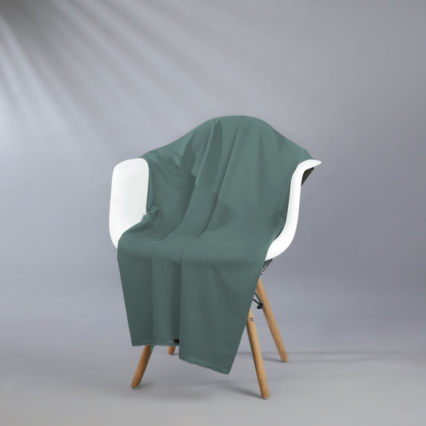 Al Maknoon Sage Green - Men Blended Unstitched Fabric