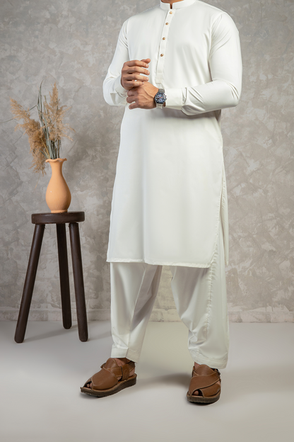 Glam Up off-white Shalwar Kameez