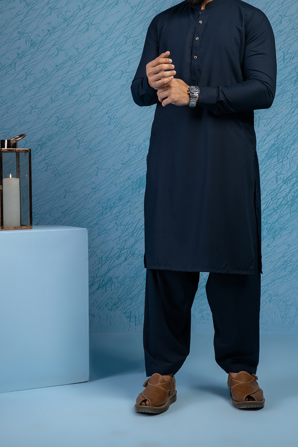 Blue King Sapphire Premium Shalwar Kameez