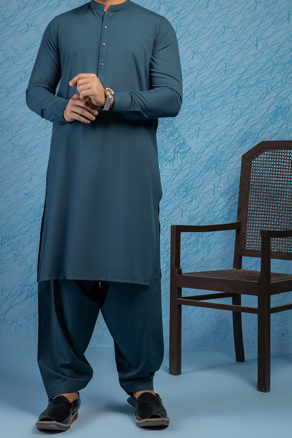Ideal Gray Shalwar Kameez