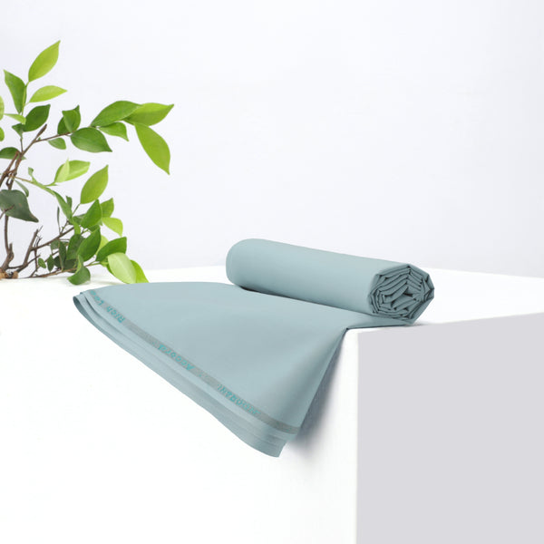 Comfy Accord Light Gray - Men Blended Unstitched Fabric  Accord