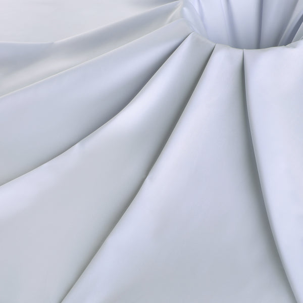 Rich  Lifestyle  Pure White - Men Blended Unstitched Fabric